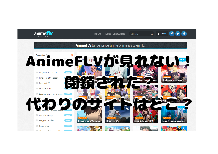 Animeflvが見れない！閉鎖された？代わりのサイトはどこ？ たかたろうのエンタメブログ